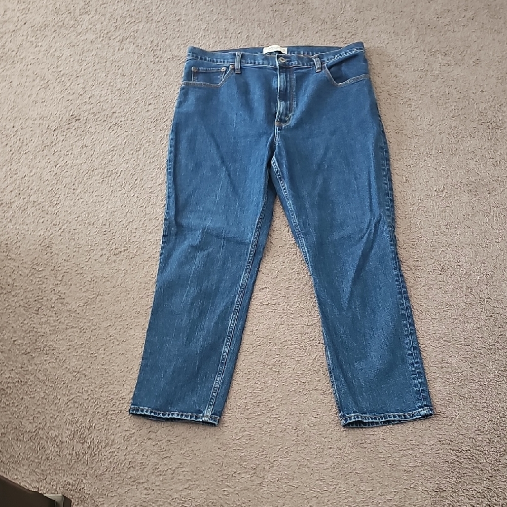 Abercrombie ankle straight Jeans